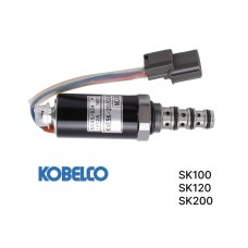 Клапан электромагнитный для гидравлического насоса KOBELCO 24V YN35V00005F1 kwe5k-20/g24d12a